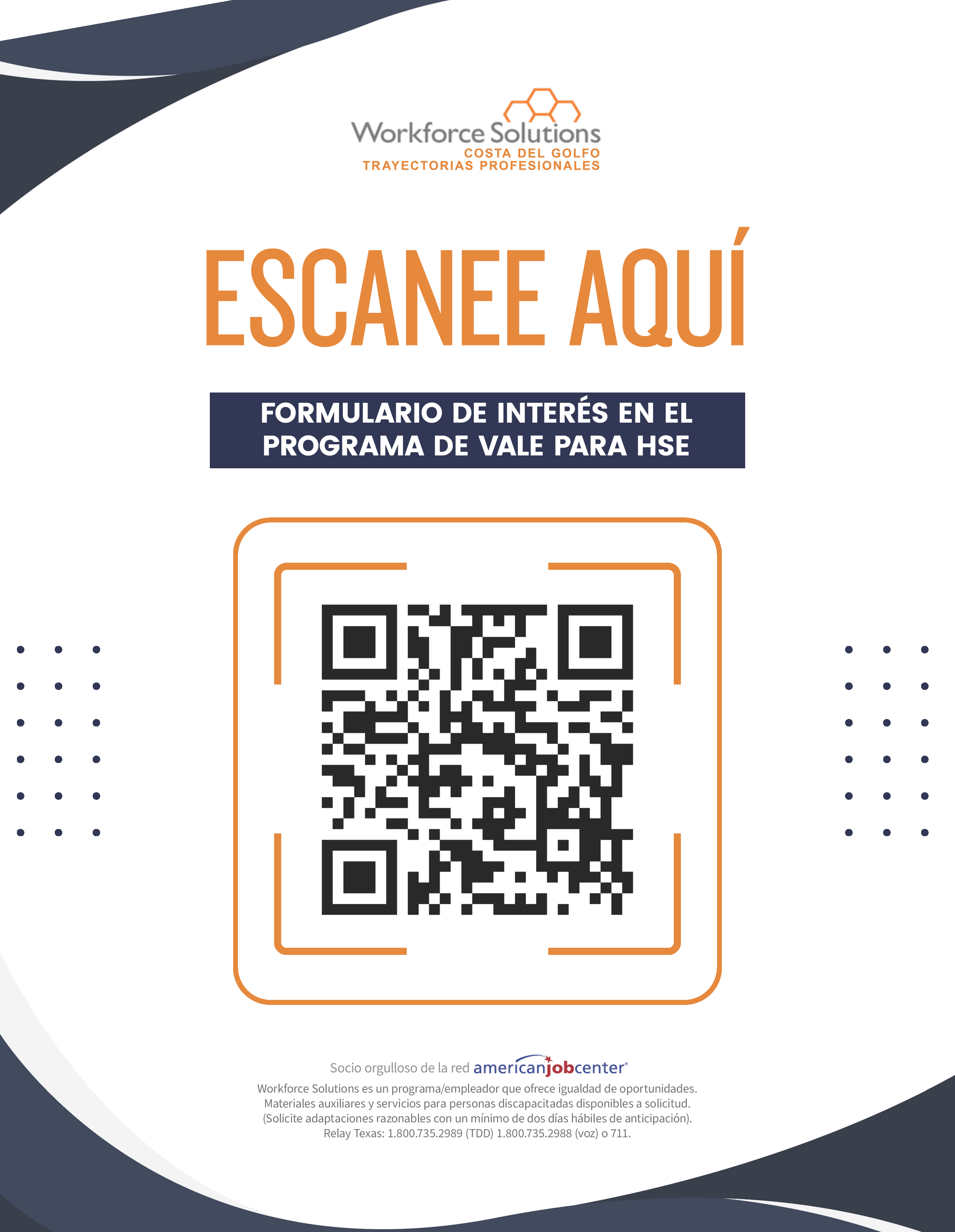 Interés en el vale para HSE