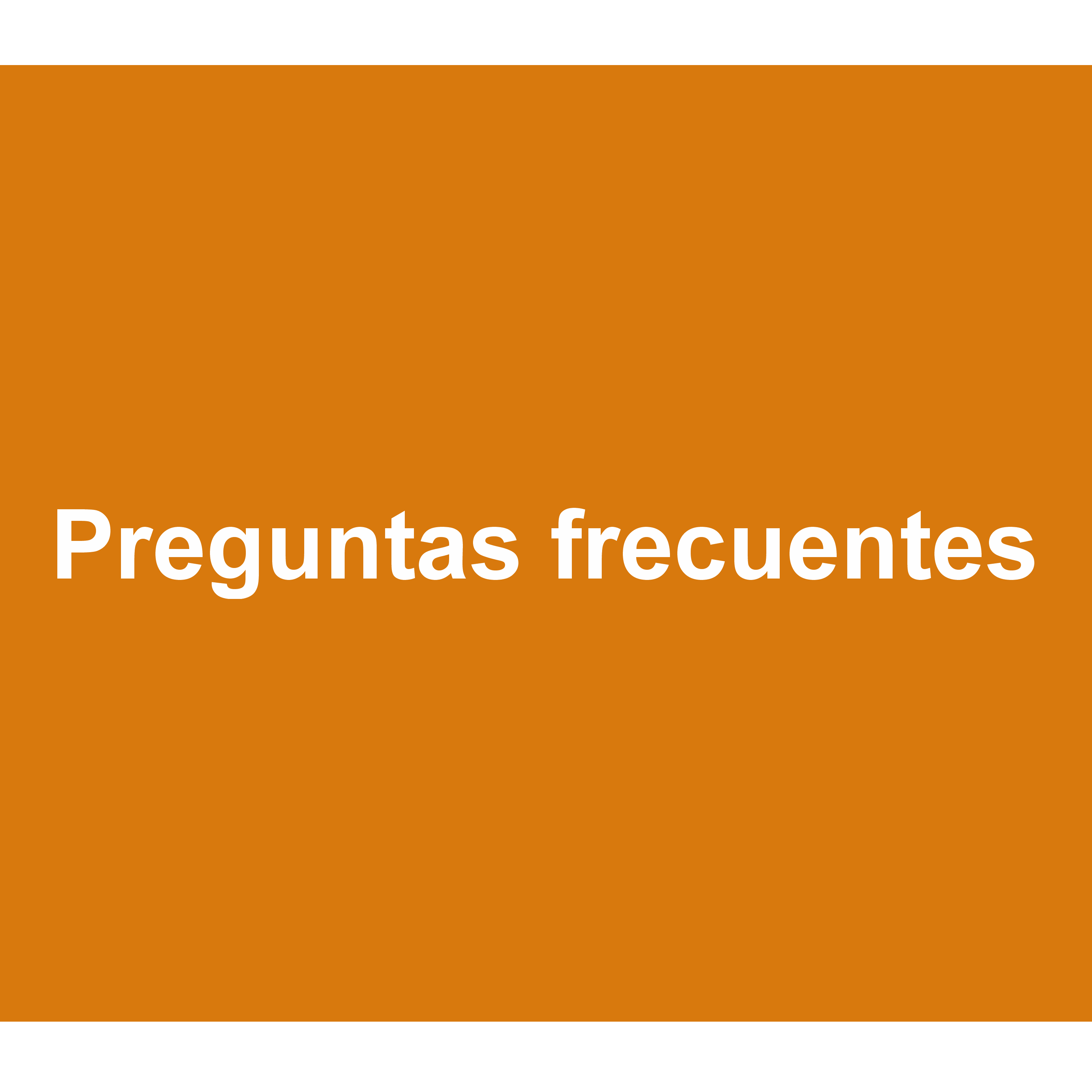 Preguntas frecuentes