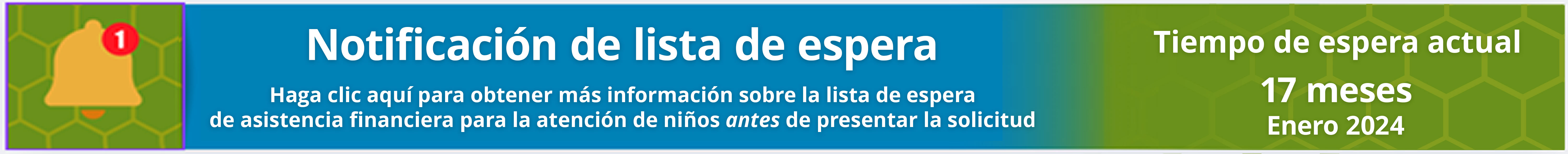 Mejoramos nuestro servicio: el tiempo de espera actual es de 17 meses